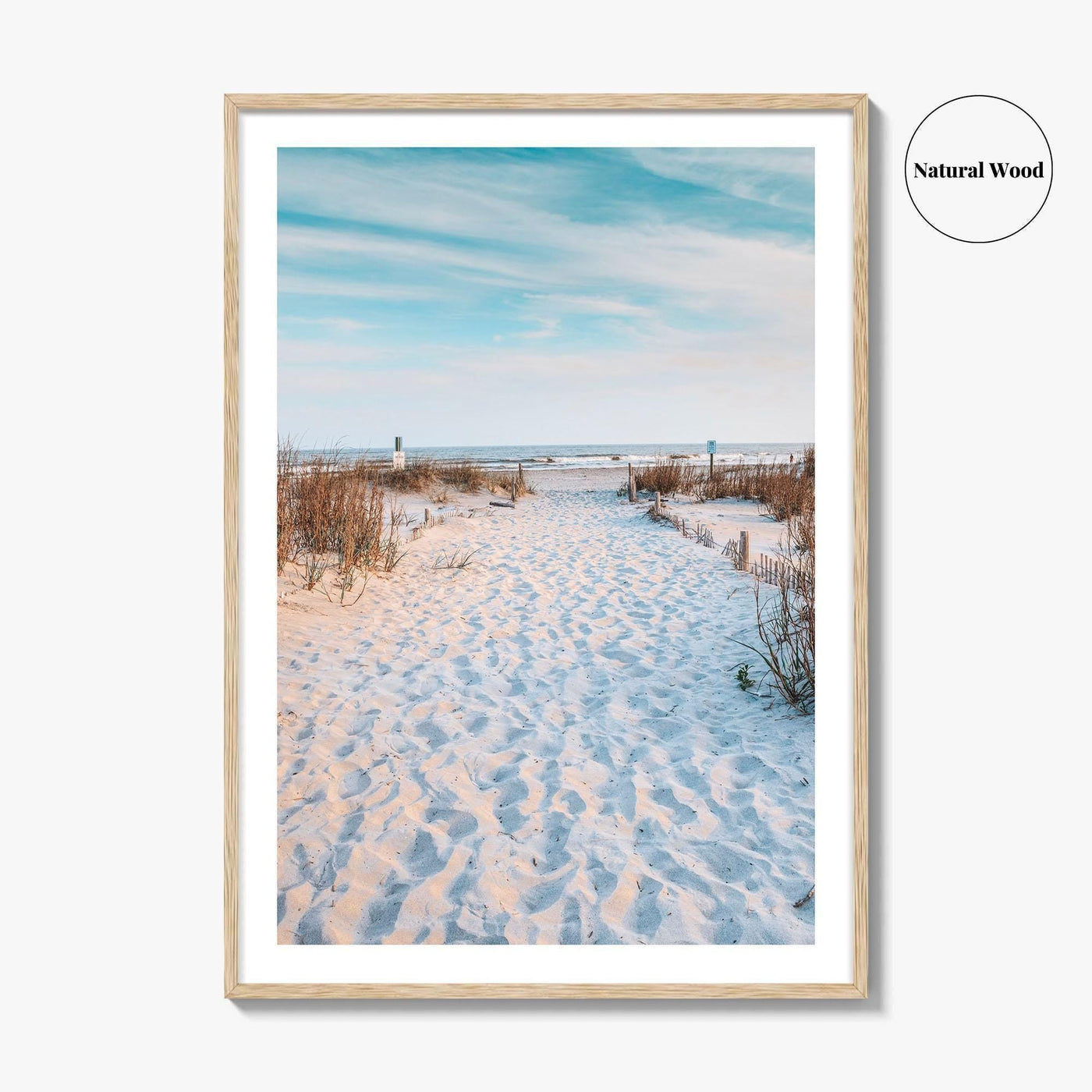 Folly Beach Fine Art Photo Print, Charleston South Carolina Coastal Poster, Atlantic Ocean