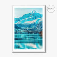 Glacier Bay National Park Alaska Fine Art Photo Print, Johns Hopkins Glacier, USA