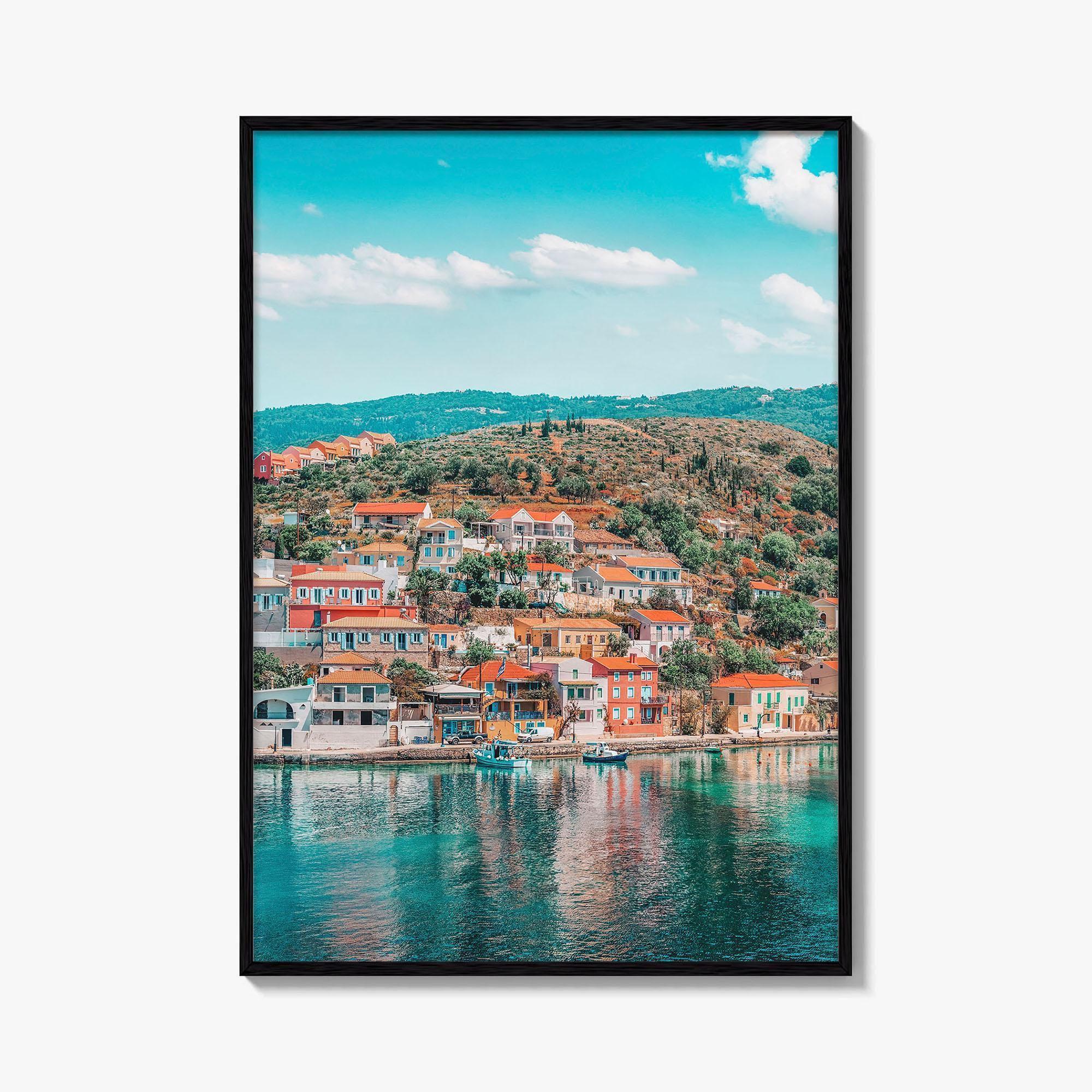 Cephalonia Fine Art Photo Print, Assos, Kefalonia, Ionian Islands, Greece, Poster, Wall Decor