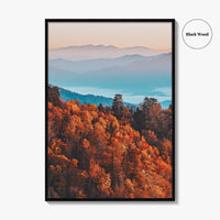 Great Smoky Mountains National Park Fine Art Photo Print, Gatlinburg Tennessee USA Poster