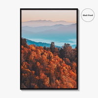 Great Smoky Mountains National Park Fine Art Photo Print, Gatlinburg Tennessee USA Poster