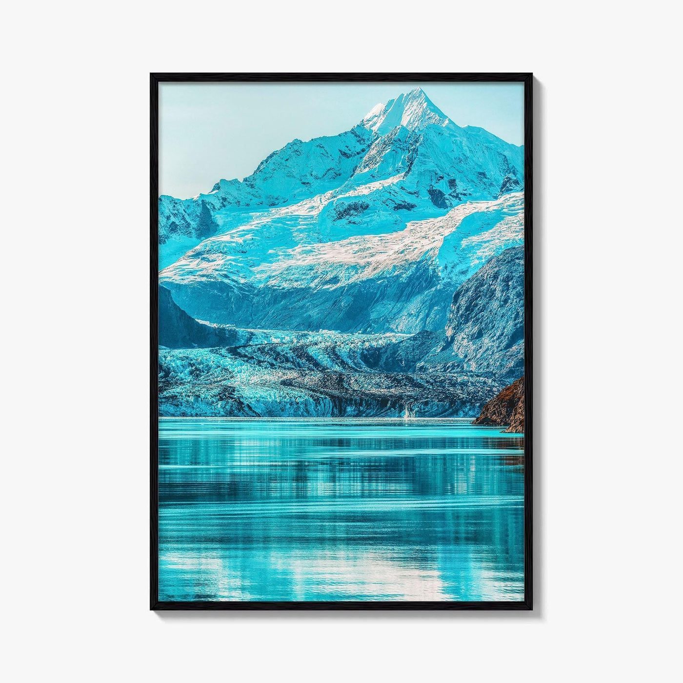 Glacier Bay National Park Alaska Fine Art Photo Print, Johns Hopkins Glacier, USA