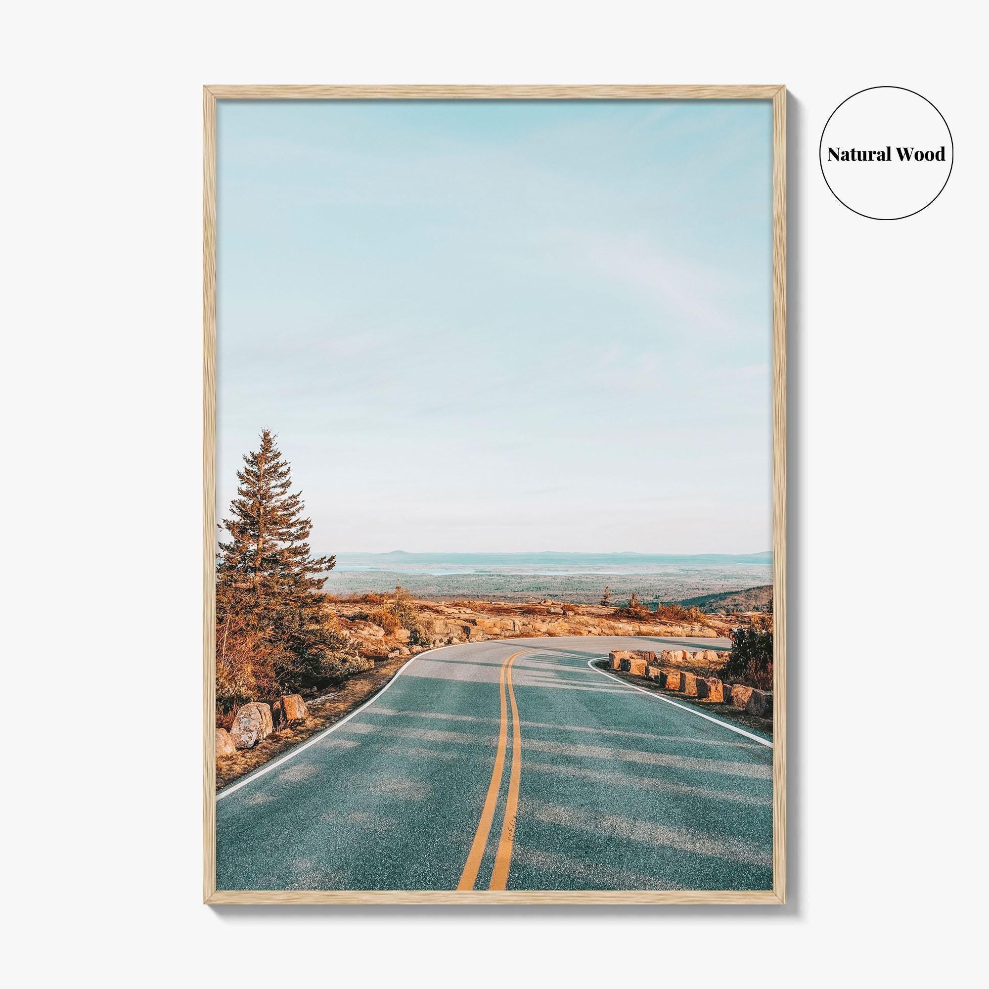 Cadillac Mountain Fine Art Photo Print, Acadia National Park, Bar Harbor, Maine Wall Art