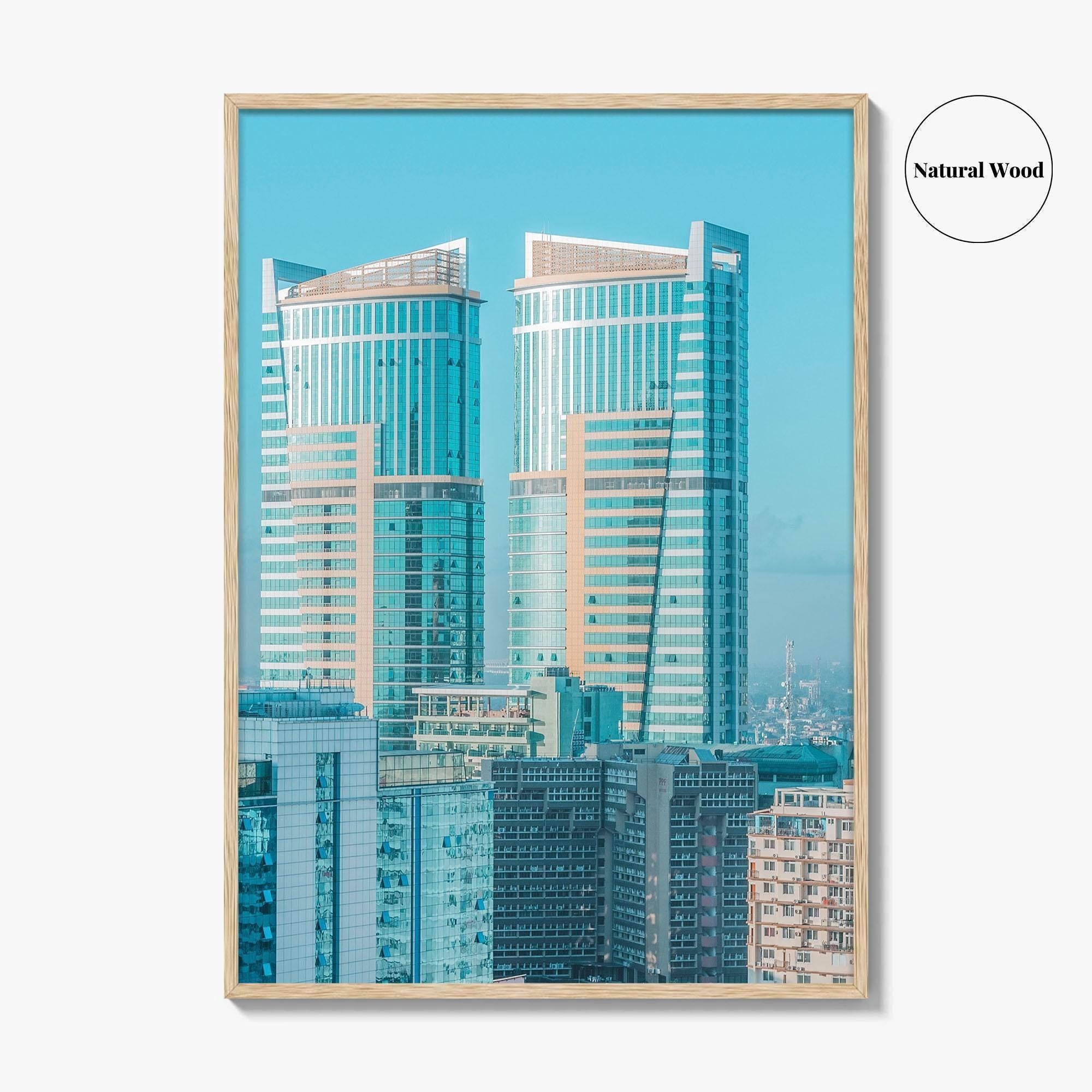 Dar es Salaam Skyline Fine Art Photo Print, Tanzania Wall Poster