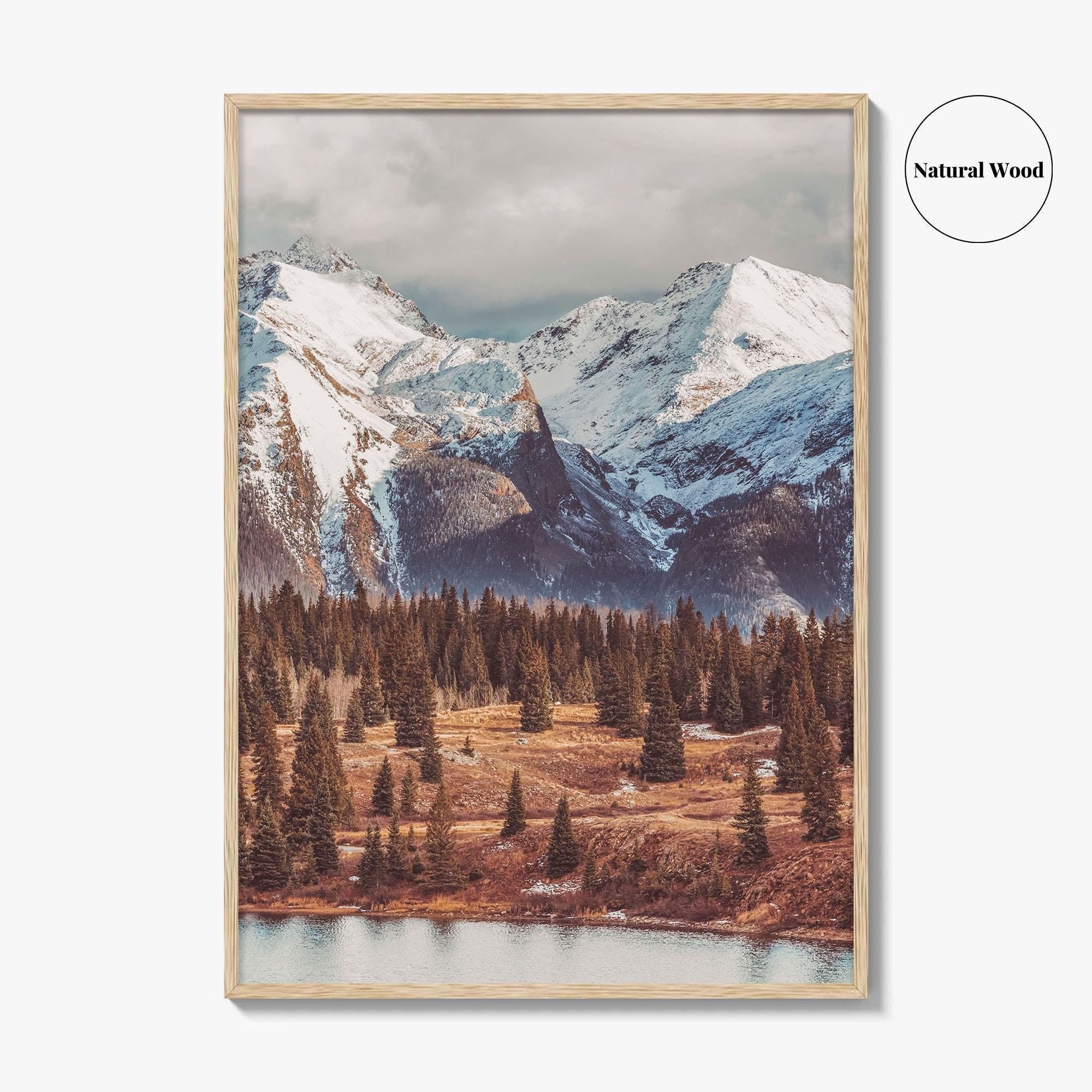 Colorado Fine Art Photo Print, Rocky Mountains Wall Poster, USA Nature Landscape
