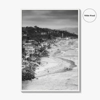 Del Mar Black and White Fine Art Photo Print, San Diego, California Poster