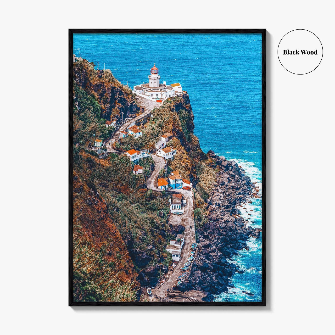 Azores Fine Art Photo Print, Sao Miguel Island, Nordeste, Ponta do Arnel Lighthouse, Portugal