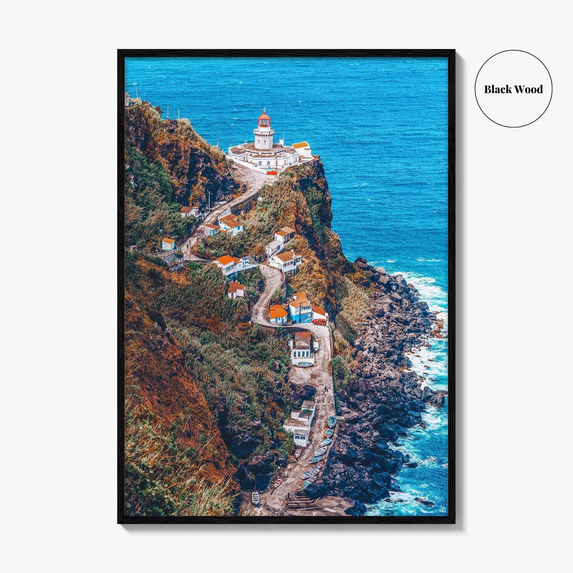 Azores Fine Art Photo Print, Sao Miguel Island, Nordeste, Ponta do Arnel Lighthouse, Portugal