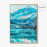 Glacier Bay National Park Alaska Fine Art Photo Print, Johns Hopkins Glacier, USA