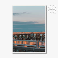 Norwalk Fine Art Photo Print, Calf Pasture Beach, Long Island Sound Connecticut USA Poster