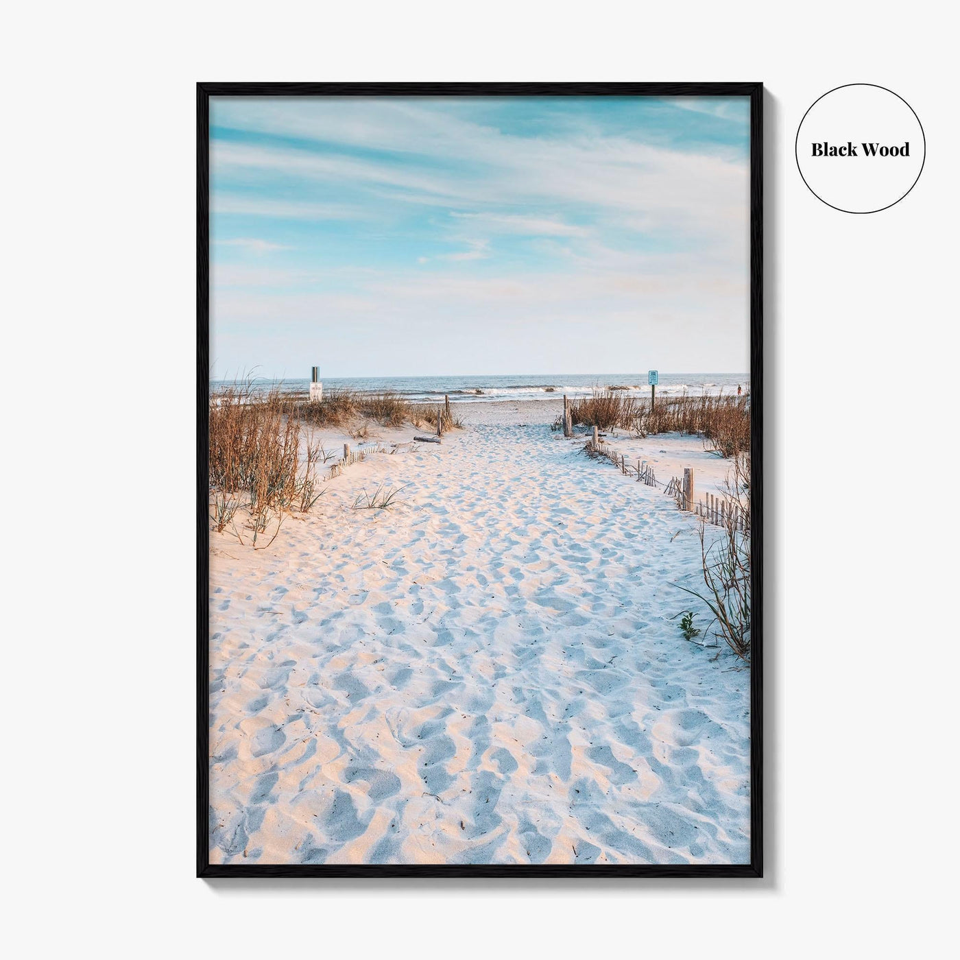 Folly Beach Fine Art Photo Print, Charleston South Carolina Coastal Poster, Atlantic Ocean