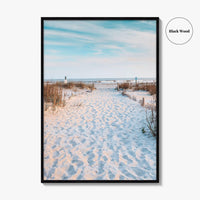 Folly Beach Fine Art Photo Print, Charleston South Carolina Coastal Poster, Atlantic Ocean