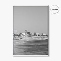 Dakar Black and White Fine Art Photo Print, Senegal Shoreline Wall Decor Poster