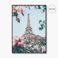 Eiffel Tower White Fine Art Photo Print, Paris France Poster, Île-de-France