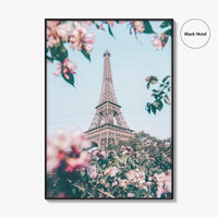Eiffel Tower White Fine Art Photo Print, Paris France Poster, Île-de-France