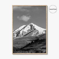 Ecuador Black and White Fine Art Photo Print, South America Wall Art Poster