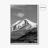 Ecuador Black and White Fine Art Photo Print, South America Wall Art Poster