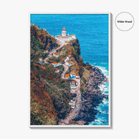 Azores Fine Art Photo Print, Sao Miguel Island, Nordeste, Ponta do Arnel Lighthouse, Portugal