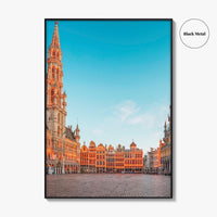 Brussels Fine Art Photo Print, Belgium Poster, Grand Place Bruxelles Brussel