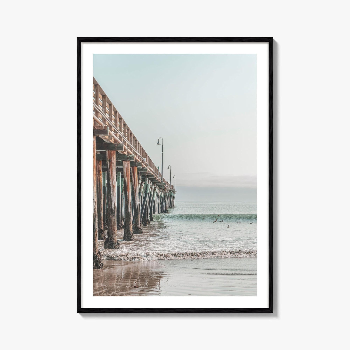 Cayucos Fine Art Photo Print, Pier, California, Pacific Ocean, Photo Poster, USA