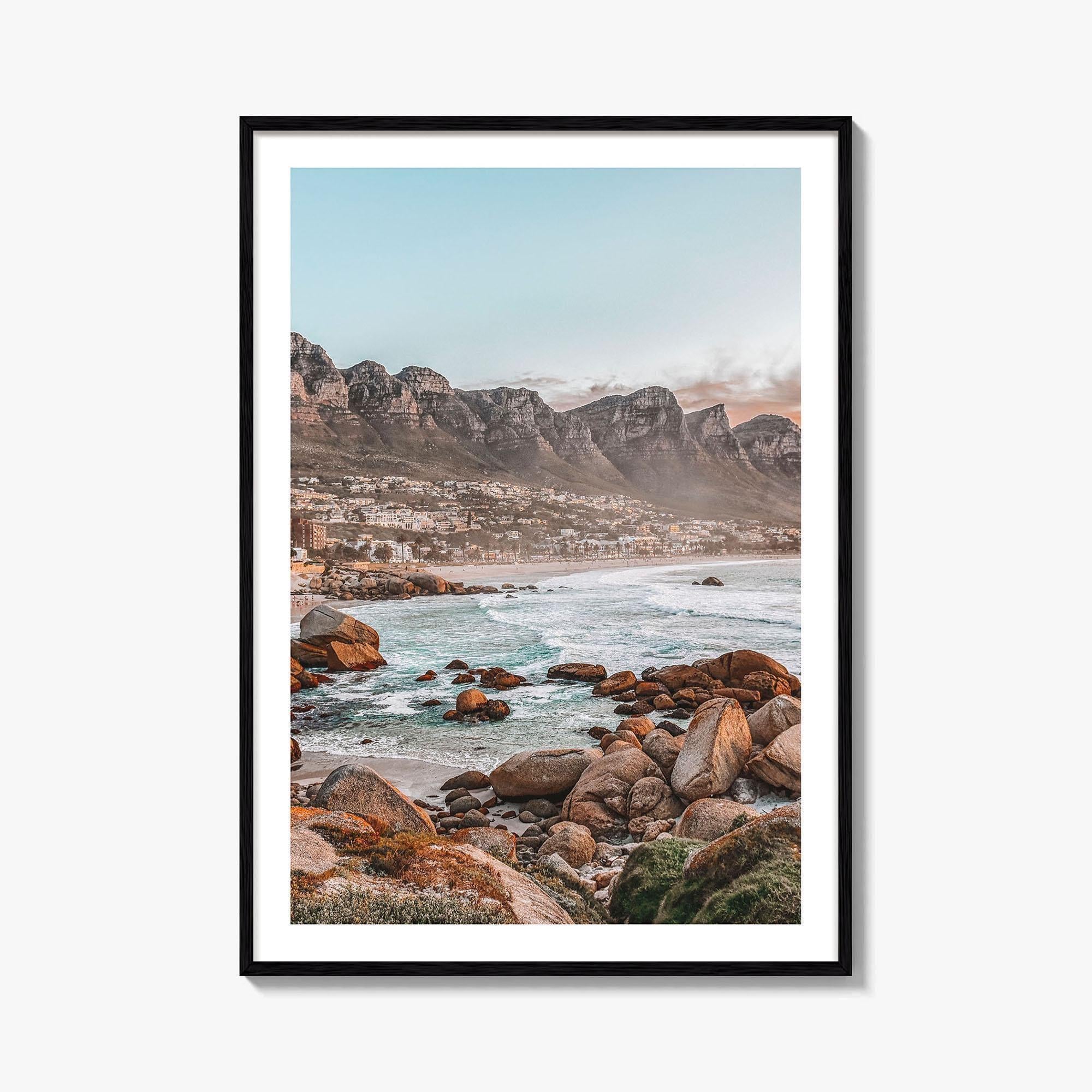 Camps Bay Fine Art Photo Print, Cape Town, South Africa Wall Decor Poster