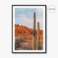 Tatacoa Desert Fine Art Photo Print, Villavieja Huila Colombia Poster
