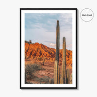 Tatacoa Desert Fine Art Photo Print, Villavieja Huila Colombia Poster