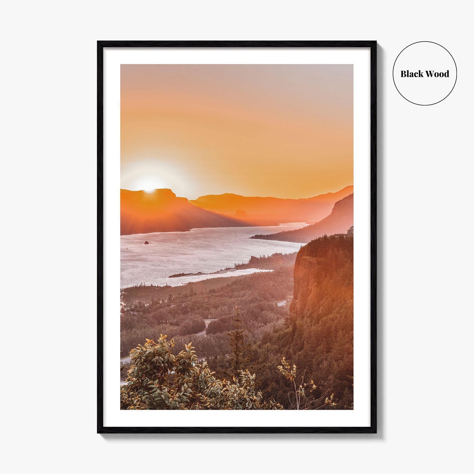 Columbia River Gorge Fine Art Photo Print, Oregon USA, Portland, Wall Decor Poster