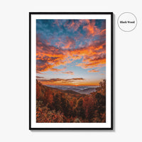 Asheville Fine Art Photo Print, Blue Ridge Parkway, North Carolina, NC, Wall Decor, Poster