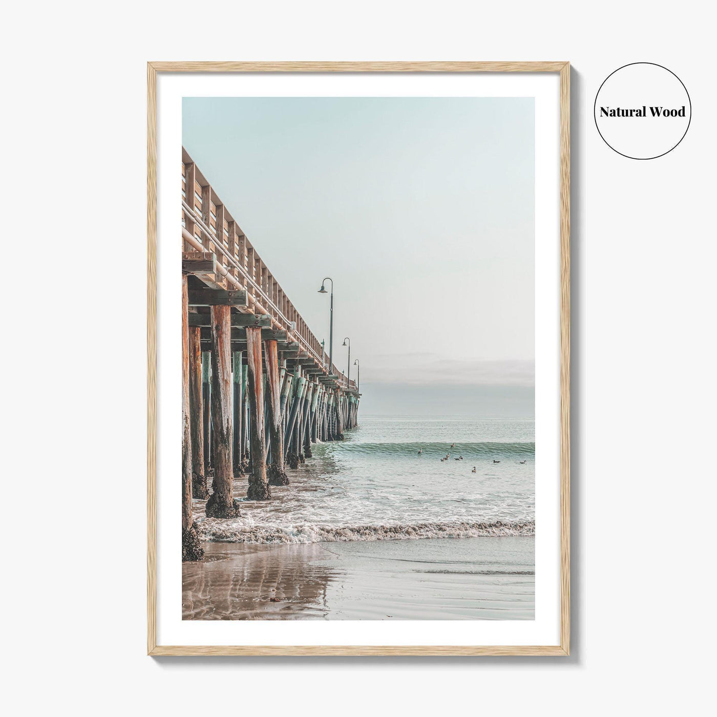 Cayucos Fine Art Photo Print, Pier, California, Pacific Ocean, Photo Poster, USA