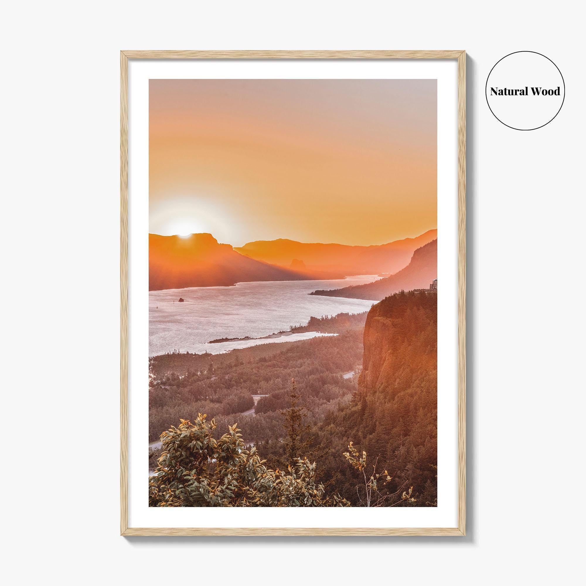 Columbia River Gorge Fine Art Photo Print, Oregon USA, Portland, Wall Decor Poster