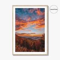 Asheville Fine Art Photo Print, Blue Ridge Parkway, North Carolina, NC, Wall Decor, Poster