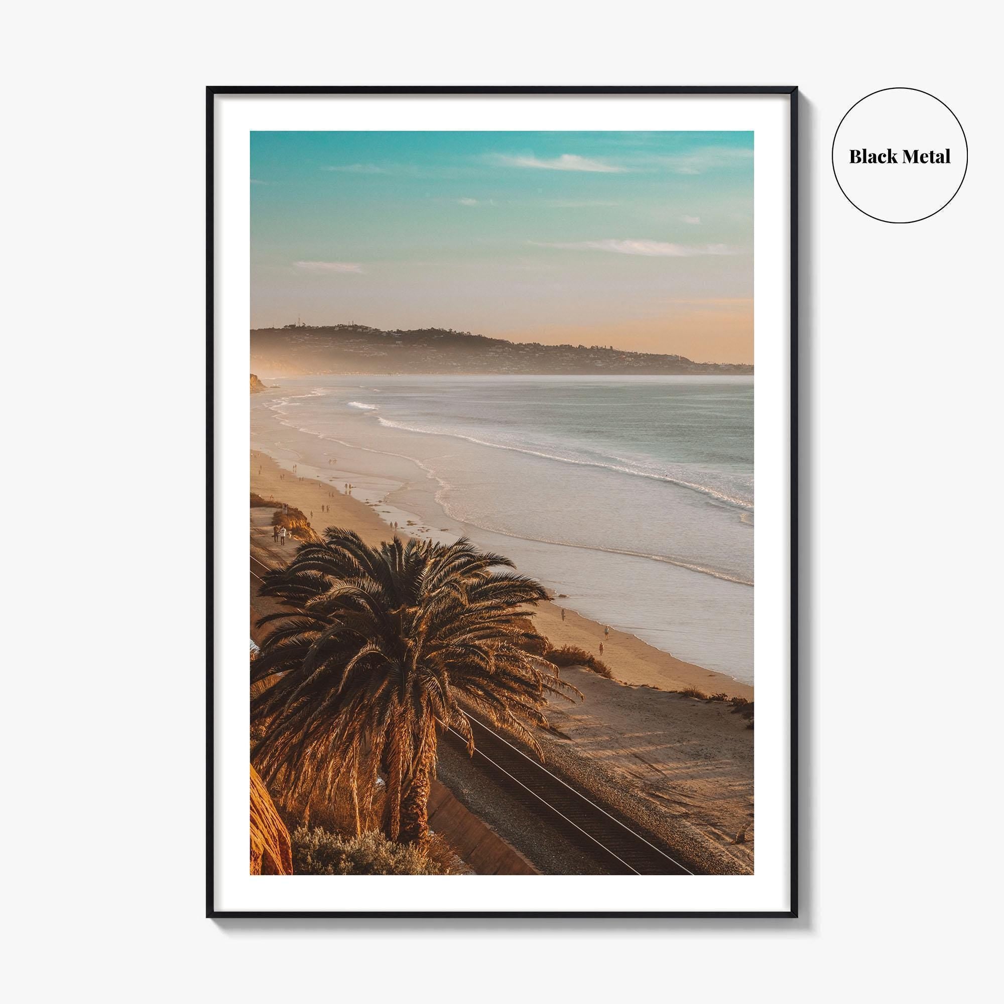 La Jolla Fine Art Photo Print, San Diego California, Torrey Pines Beach Poster