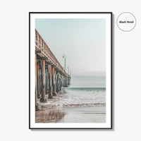 Cayucos Fine Art Photo Print, Pier, California, Pacific Ocean, Photo Poster, USA