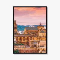 Cordoba Spain Fine Art Photo Print, Mezquita Cathedral, Roman Bridge, Andalusia Wall Decor, Poster