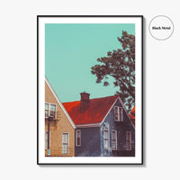 Cincinnati Fine Art Photo Print, Ohio USA, Over-the-Rhine Row Houses, Wall Art Poster