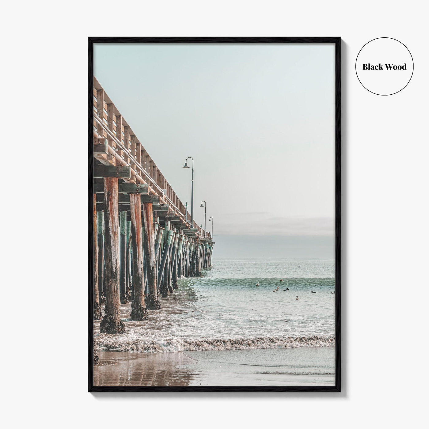 Cayucos Fine Art Photo Print, Pier, California, Pacific Ocean, Photo Poster, USA