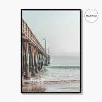 Cayucos Fine Art Photo Print, Pier, California, Pacific Ocean, Photo Poster, USA