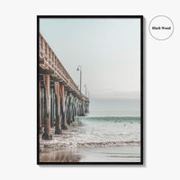 Cayucos Fine Art Photo Print, Pier, California, Pacific Ocean, Photo Poster, USA