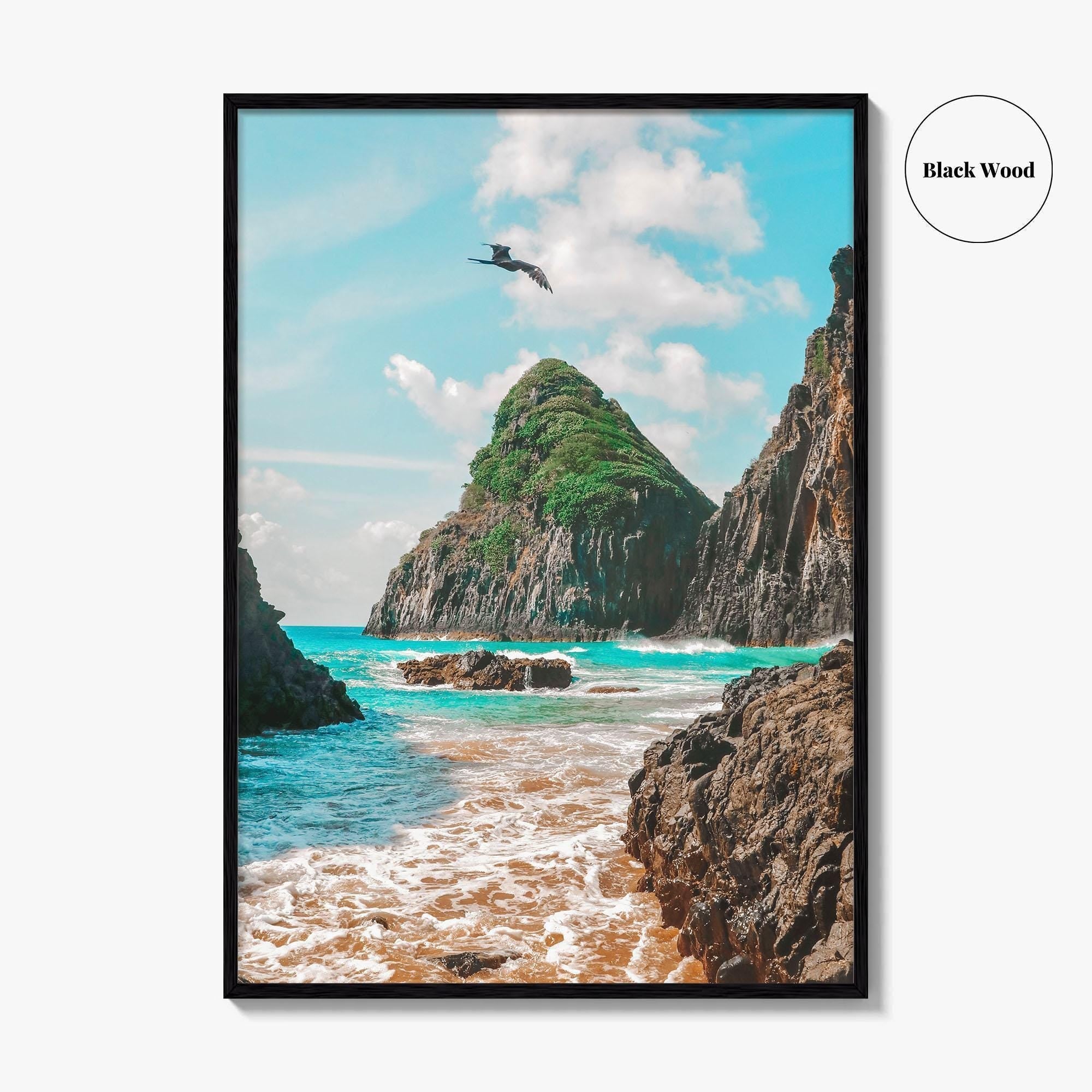 Morro Dois Irmãos Fine Art Photo Print, Fernando de Noronha Poster