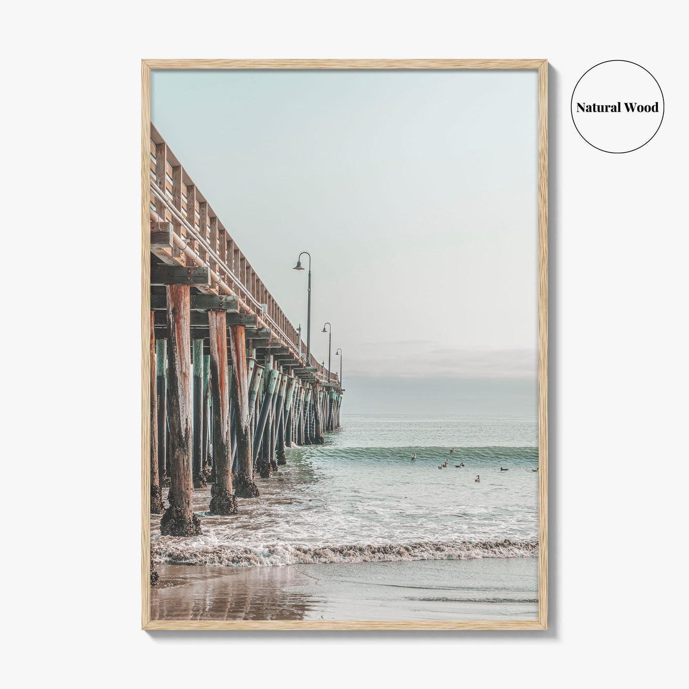 Cayucos Fine Art Photo Print, Pier, California, Pacific Ocean, Photo Poster, USA