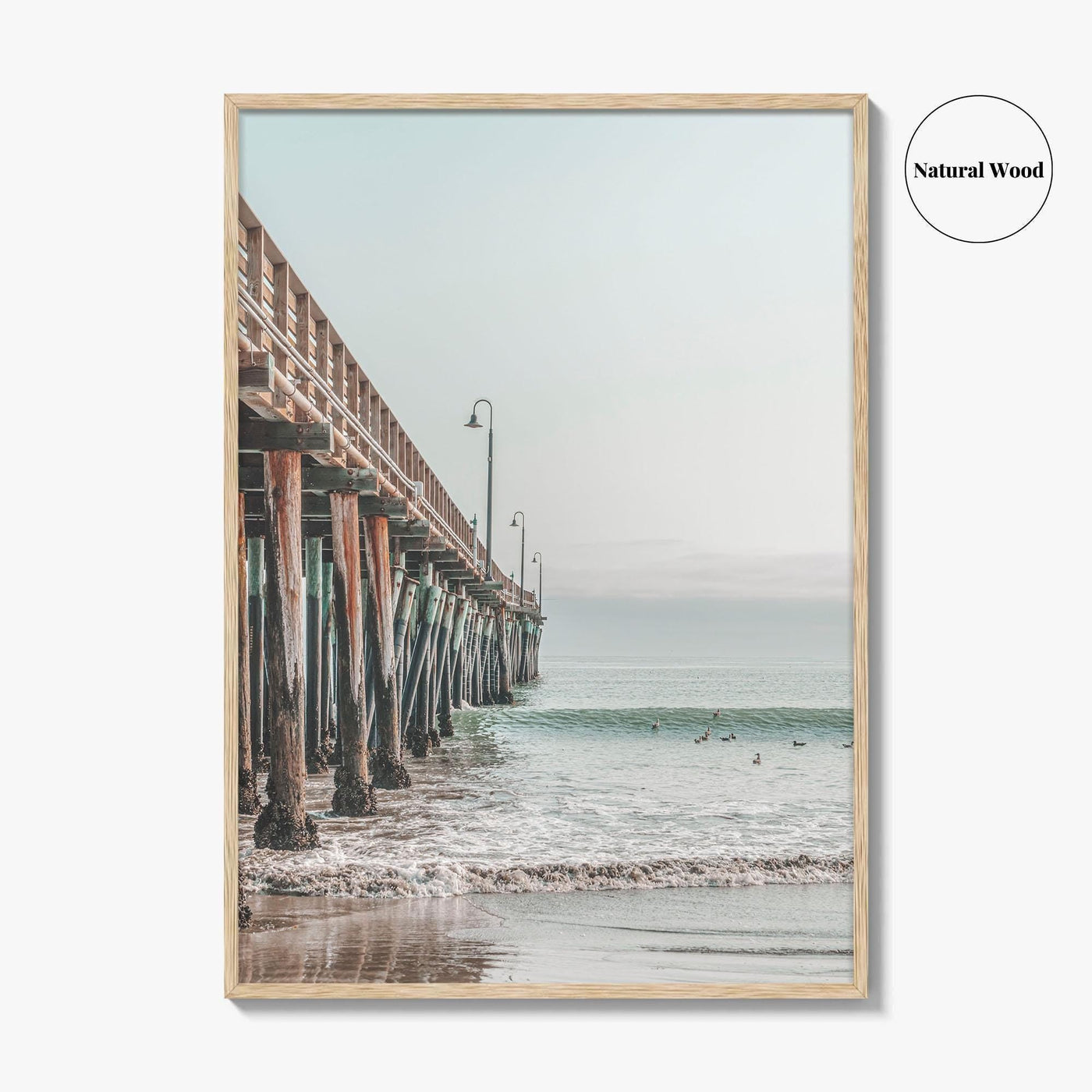 Cayucos Fine Art Photo Print, Pier, California, Pacific Ocean, Photo Poster, USA