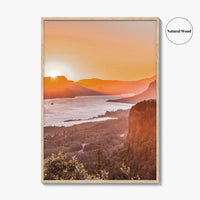 Columbia River Gorge Fine Art Photo Print, Oregon USA, Portland, Wall Decor Poster