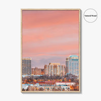 Colorado Springs Skyline Fine Art Photo Print, CO, USA, Wall Decor Poster