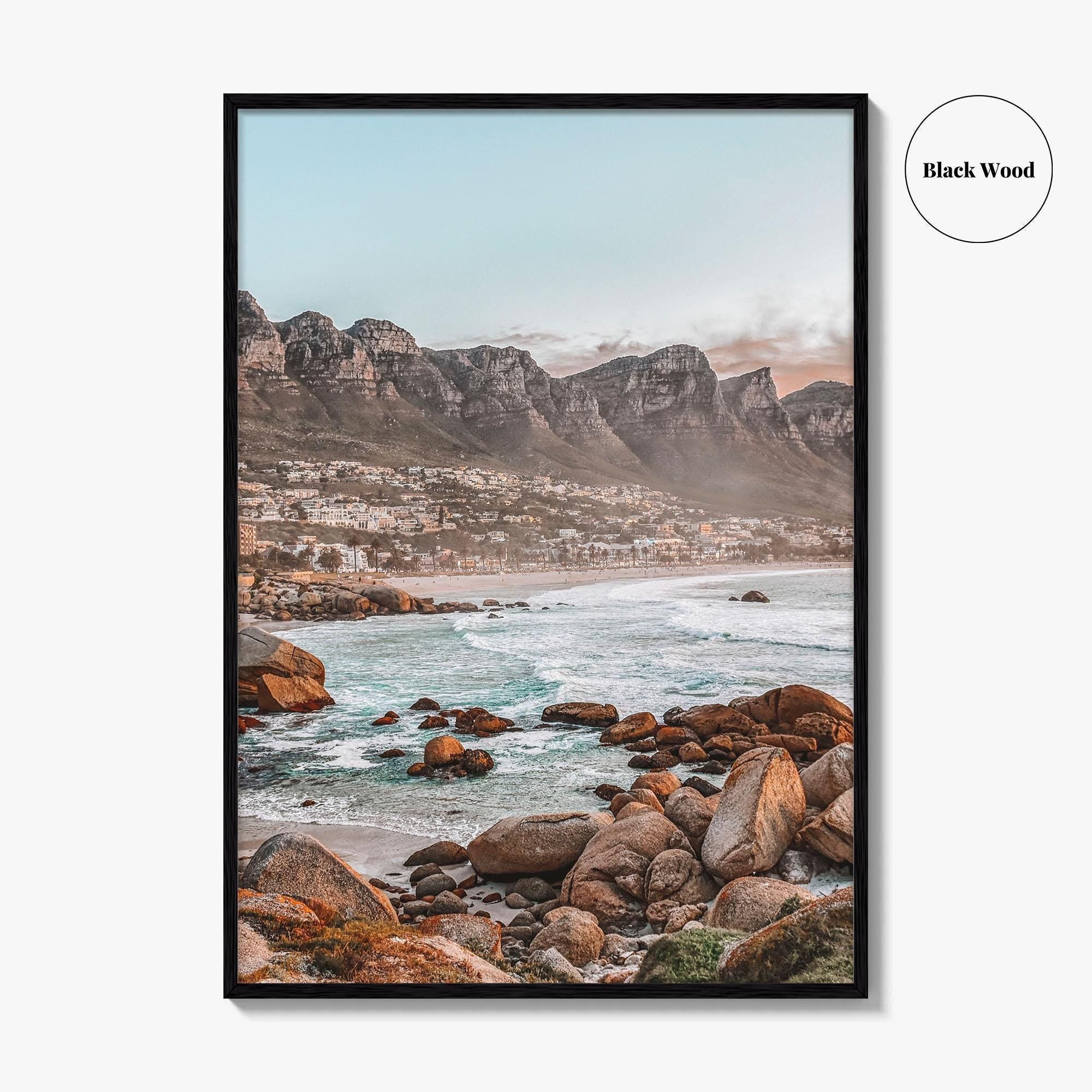 Camps Bay Fine Art Photo Print, Cape Town, South Africa Wall Decor Poster