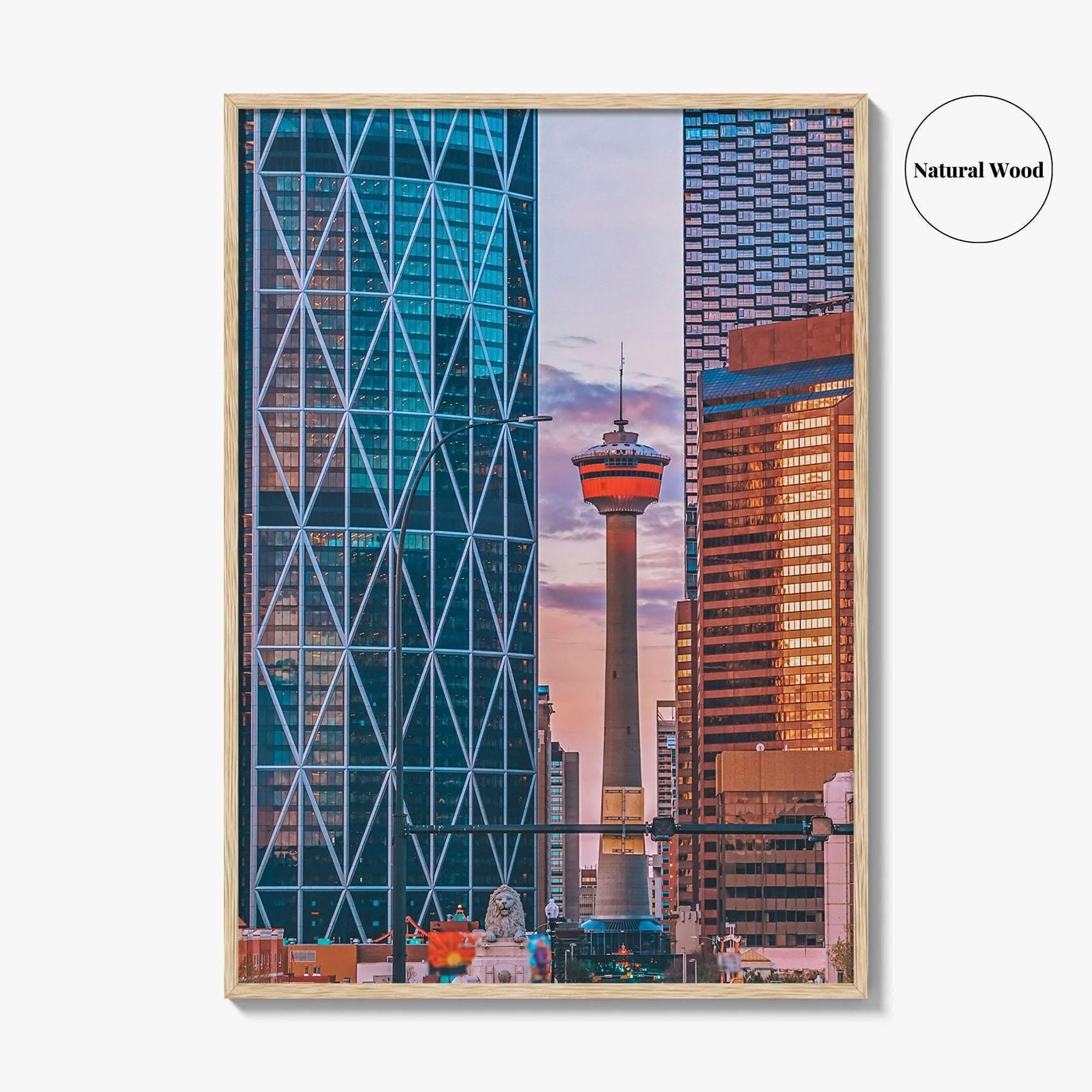 Calgary Skyline Fine Art Photo Print, Alberta, Canada, Wall Decor, Poster, Downtown, YYC