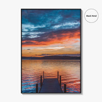 Clemson Fine Art Photo Print, South Carolina Wall Decor Poster, Docks, USA