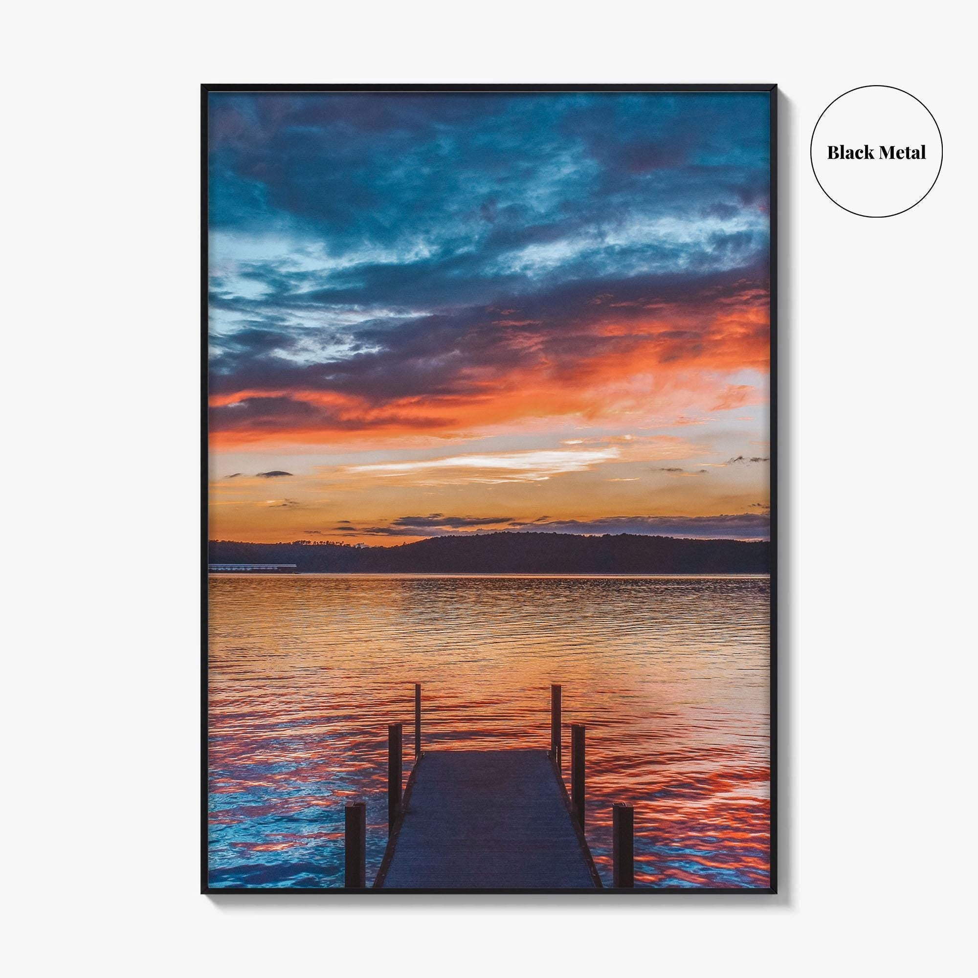 Clemson Fine Art Photo Print, South Carolina Wall Decor Poster, Docks, USA