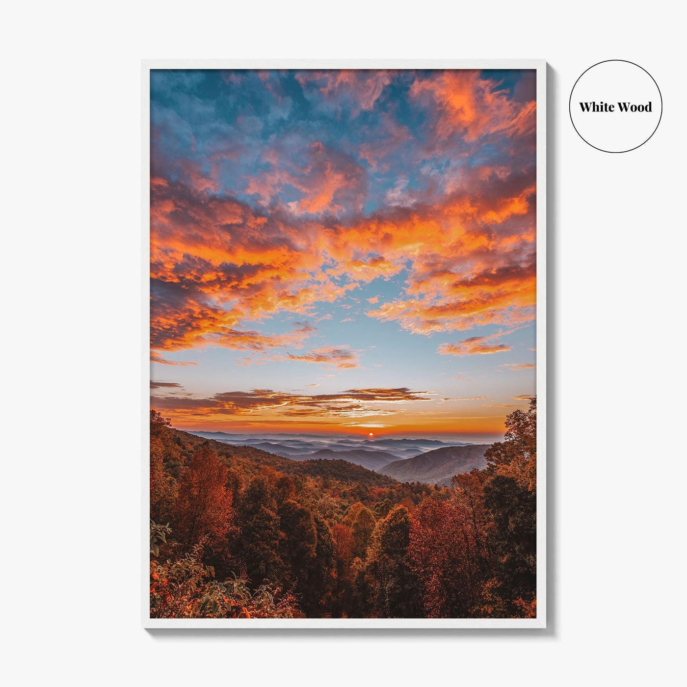 Asheville Fine Art Photo Print, Blue Ridge Parkway, North Carolina, NC, Wall Decor, Poster