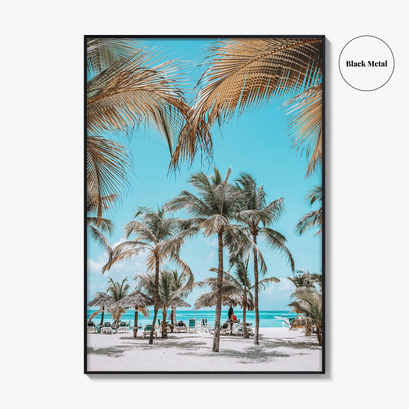 Palm Beach Aruba Fine Art Photo Print, Caribbean, Antilles, Wall Decor Poster